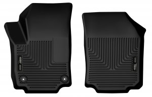 Husky Liners X-act Contour Floor Mats | Fits 2018-2024 Chevrolet Equinox & GMC Terrain | Front Row, 2-pc Black - 55911