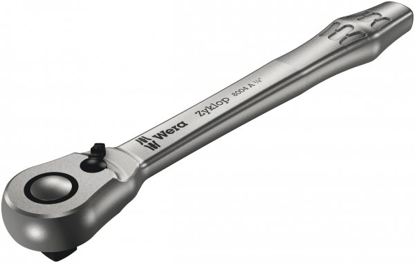 Wera 05004004001 8004 A Zyklop Metal Ratchet with Switch Lever 1/4" Drive Multi