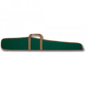 Bulldog BD111 Pit Bull 52 Inch Shotgun Case Green With Tan Trim