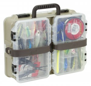 Plano 112300 Flex N Go Satchel  Sandstone  Two Standard 3650 Tackle