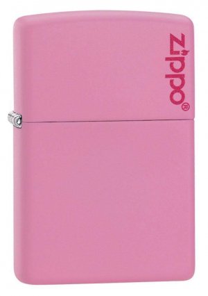 Zippo 238ZL Windproof Lighter Pink Matte with Logo