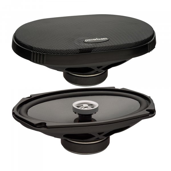 PowerBass OE-692T - 6x9 Shallow Mount Coaxial Speakers 2-Ohm - Pair