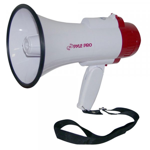 Pyle PMP30 Megaphone PA Bullhorn w/ Siren