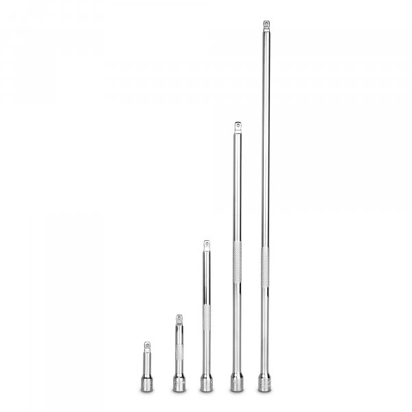 Capri Tools 1/4-Inch Drive Wobble Extension Bar Set, 5-Piece