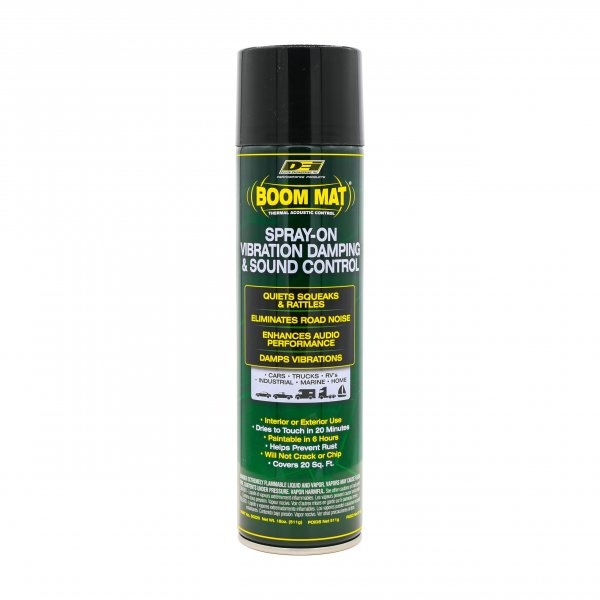 DEI 050220 Boom Mat Spray-on Sound Deadening Reduce Road Noise and Vibration