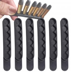 6 Pack Magsaddle Speed Strips for .38 .357, 6 Rounds Speed Strip