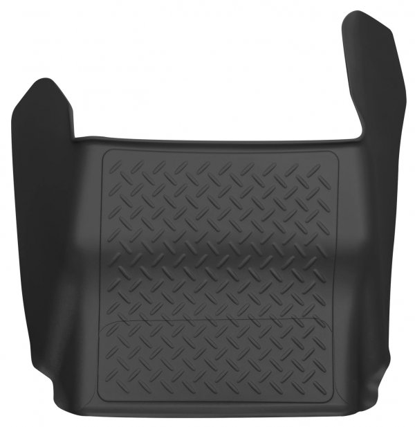 Husky Liners X-act Contour Floor Mats | Fits 2009-2014 Ford F-150 All Cabs w/Out Manual Shifter | Center Hump, 1-pc Black - 53351