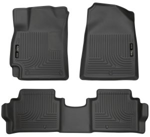 Husky 98871 Front/2nd Seat Floor Liners For '17-'20 Hyundai Elantra