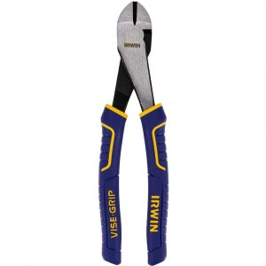 IRWIN VISE-GRIP Diagonal Cutting Pliers, 8", 2078308, nichel chromium steel