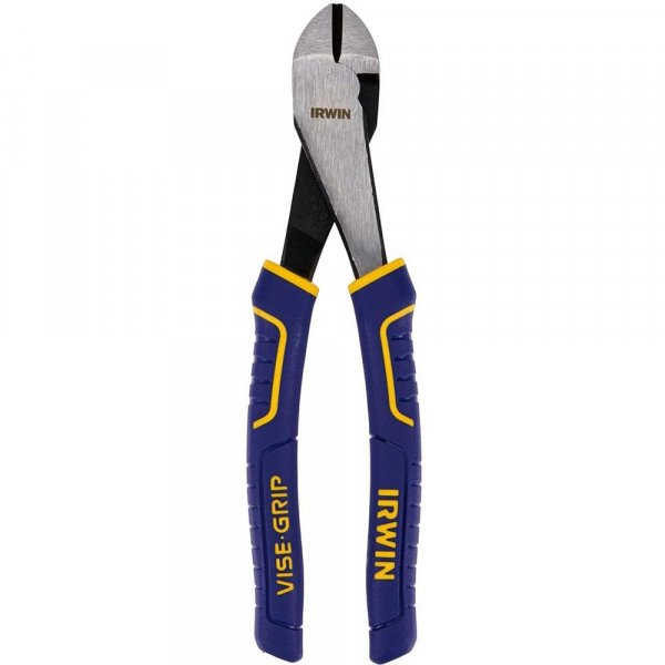 IRWIN VISE-GRIP Diagonal Cutting Pliers, 8", 2078308, nichel chromium steel