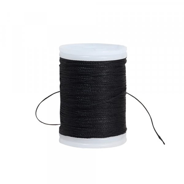 SOPOGER Archery Bow String Serving Thread 131 yard/120 m Durable Nylon Bowstring Serving Thread for Compound Recurve Bow Tying Peep Sight Nock Point (Black)