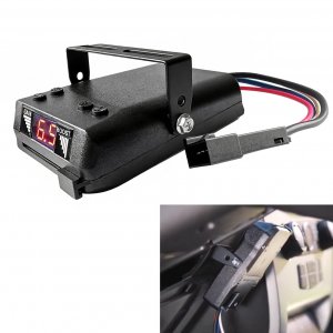 Gihdfer Proportional Trailer Brake Controller 8508211 with LED Digital Display Compatible with 1-4 Axle Heavy Duty Towing Trailers RV Trucks and Load,Plug and Play