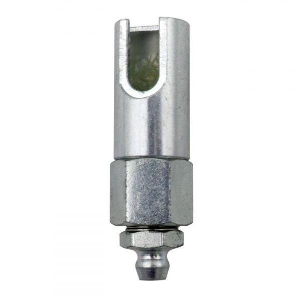 Push-on Slotted Right Angle 90 Degree Grease Coupler