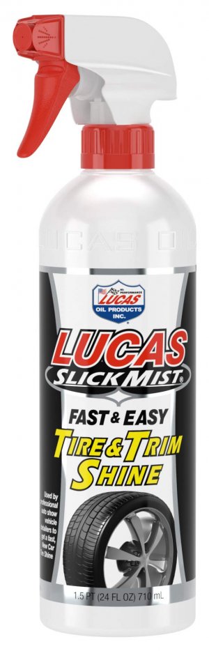 Lucas Oil 10513 Slick Mist Tire & Trim Shine 24 Ounce