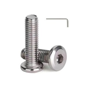 1/4-20 x 1-3/4" (20 Pack) Flat Head Hex Socket Cap Screws Bolts, 304 Stainless Steel 18-8, Hex Drive, Bright Finish, Fully Machine Thread