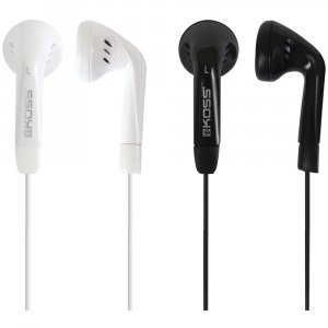 KOSS 191619 KE7 Portable Earbuds, 2 Pack