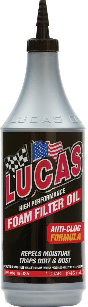 Lucas Oil 10798 Foam Filter Oil 1 Quart
