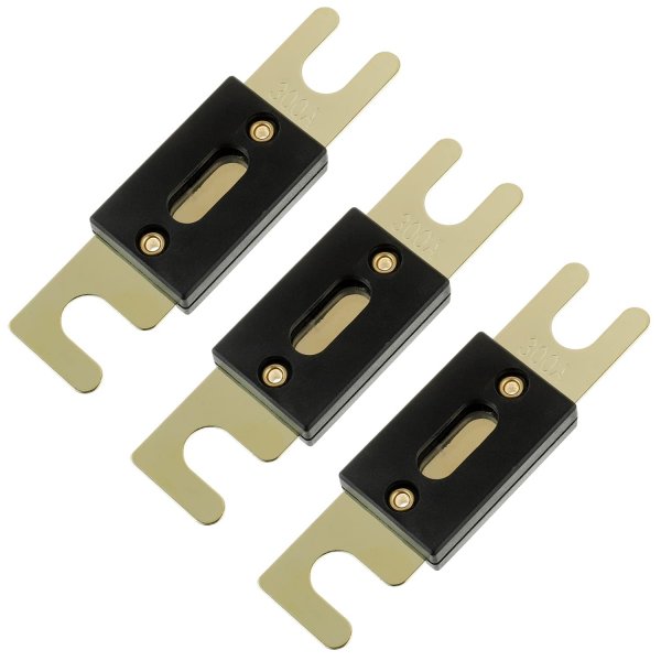 BOJACK 300 Amp 32 VDC ANL Blade Fuse for car Audio and Video System(Pack of 3)