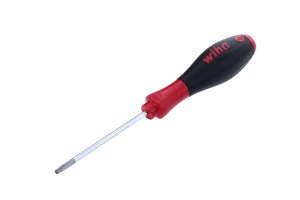 Wiha 36277 Tamper Resistant Security Torx Screwdriver with SoftFinish Handle, T15 x 80mm