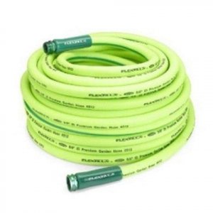 Flexzilla HFZG5100YW Garden Hose 5/8In X 100Ft 3/4In   11 1/2 Ght Fittings