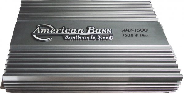 American Bass HD1500 1500 Watt Monoblock Car Amplifier