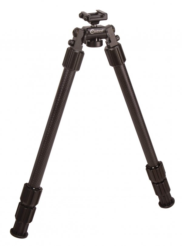 Caldwell 1081952 Accumax Carbon Fiber Premium Pic Rail Bipod 6-9