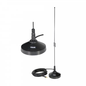 Tram 1185-FSMA Amateur Dual-Band Magnet Antenna w/SMA-Female Connector