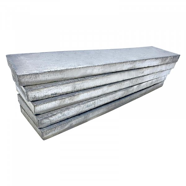 Pure Lead Ingots 99.9% for Bullet Casting, Fishing Sinkers, and Fishing Weights (5 lb)