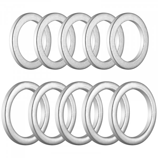 Rear Differential Fill & Drain Plug Gaskets Crush Washers Seals Rings Compatible with Hon da Accord Acura Civic Ridgeline Odyssey CRV CR-V Pilot Fit Element, for the Part# 94109-20000 90471-PX4-000