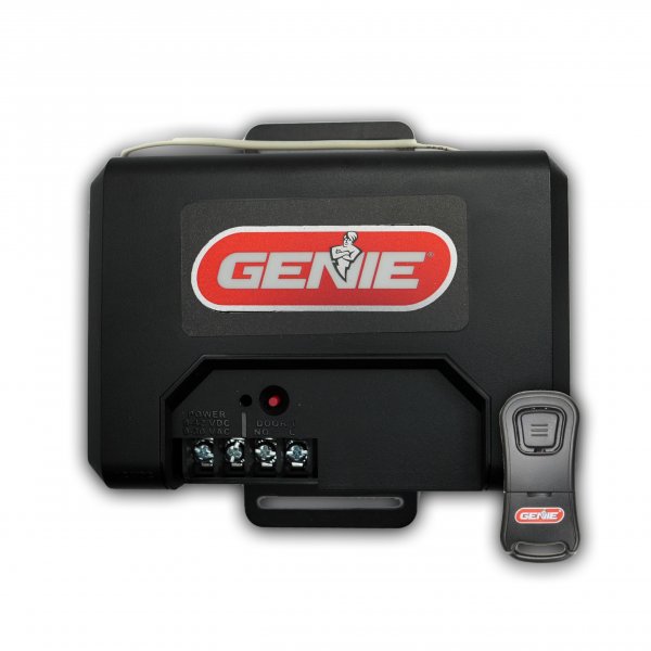 Genie GIR1DR-R Universal Garage Door Opener Conversion Kit – Fixes Frequency Interference and Upgrades Most Brands to Intellicode Security, Black