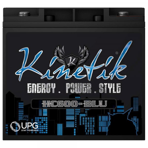 Kinetik HC600BLU 600 Watt 18 Amp Hour Car Audio Battery