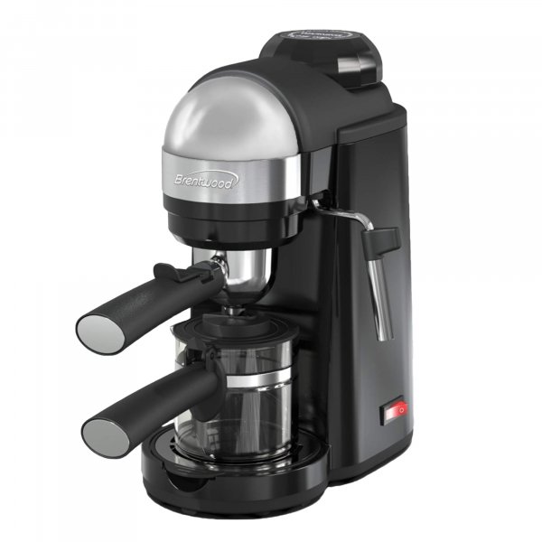 Brentwood Appliances GA-135BK 20-Ounce 800-Watt Espresso and Cappuccino Maker