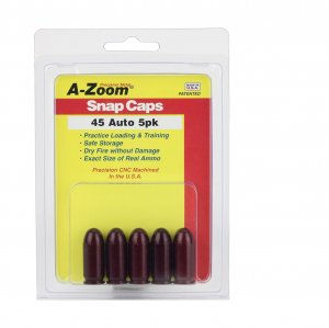 A-Zoom 15115L 45 Auto Snap Cap 5Pk