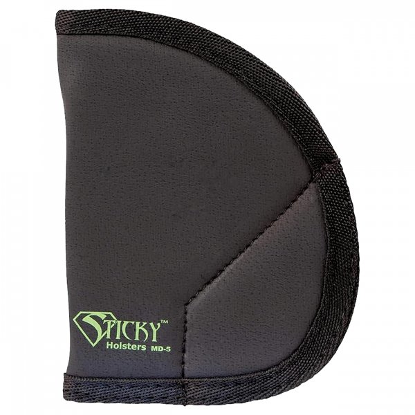 Sticky Holsters Concealment Holster for Men and Women - MD-5 - Fits J-Frame, Kimber K6, Ruger LCR, and Similar Revolvers with up to 2.25" Barrel - for Left and Right-Hand Draw; IWB and Pocket Carry