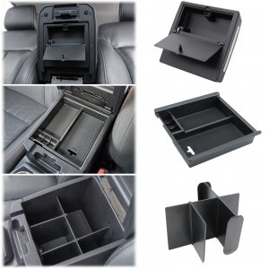 JKCOVER 3PCS Center Console Organzier For Toyota Tacoma 2016-2023
