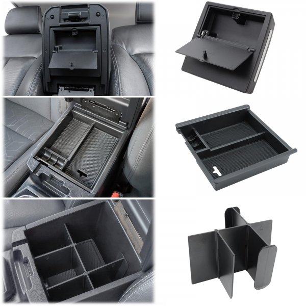 JKCOVER 3PCS Center Console Organzier For Toyota Tacoma 2016-2023