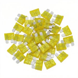 (80Pcs) 20 Amp Standard Fuse, 20A Car Blade Fuses for Car/RV/Truck/SUV/Motorcycle/Boat