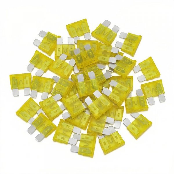 (80Pcs) 20 Amp Standard Fuse, 20A Car Blade Fuses for Car/RV/Truck/SUV/Motorcycle/Boat
