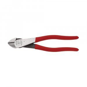 Klein Tools D248-8 Pliers, Made in USA, Diagonal Cutting Multi-Purpose Pliers with Angled Head, High-Leverage Design, and Short Jaw, 8-Inch