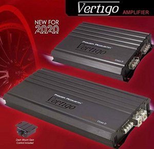 Power Acoustik VA42200D Vertigo Series 4 Channel Amplifier 2200W Max