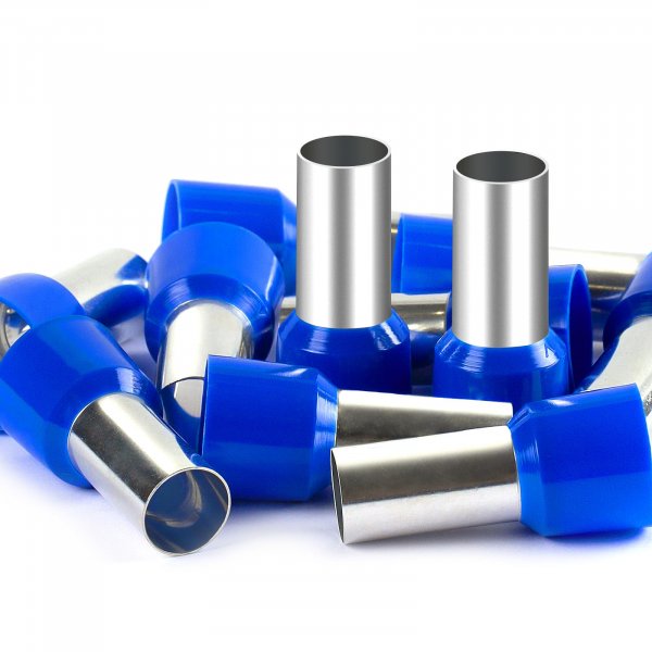 AIRIC 1/0 AWG/Gauge Wire Ferrule Insulated Connectors Copper Crimp Terminal