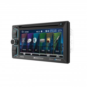 SoundStream VR624B 2-DIN AptiX Source Unit w/ Bluetooth & 6.2" LCD