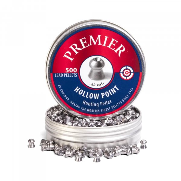 Crosman Premier LHP22 .22-Caliber Hollow Point Pellets (500-Count)