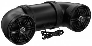 Soundtorm BTB8 Amplifed BoomTube for ATV 8" Marine Speakers 700W Bluetooth Aux