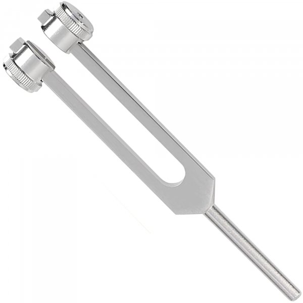 SURGICAL ONLINE Medical-Grade C256 Hz Tuning Fork - Fixed Weights, Non-Magnetic, Lightweight, Portable, Corrosion Resistant, Extra Long Handle