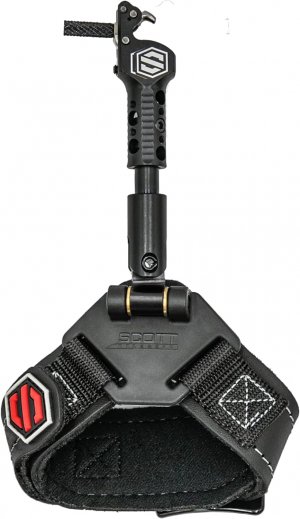 Scott 4005FSBK Archery Talon Bow Release Buckle Strap, Black