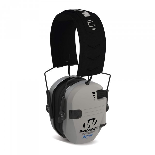 Walker's Game Ear XDRSEM-GY Razor Digital X-TRM Muff Grey