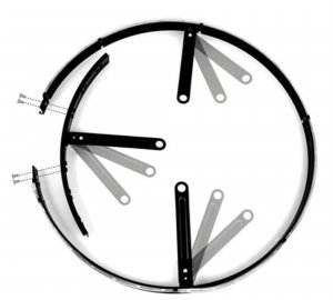 XKGlow XKWHEELKITAD Adjustable Wheel Ring Light Kit