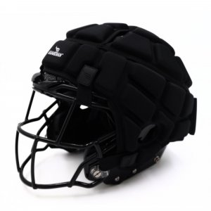 Guardian Cap - Soft-Shell Helmet Cover for Football and Lacrosse - Reduces Impact and Protects Helmets - One Size Fits All for Youth, High School and College Programs - Black