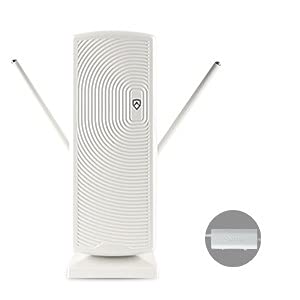 ANTOP ANTENNA INC. AT-405BV Amplified Mini Tower Indoor/Outdoor HDTV Antenna